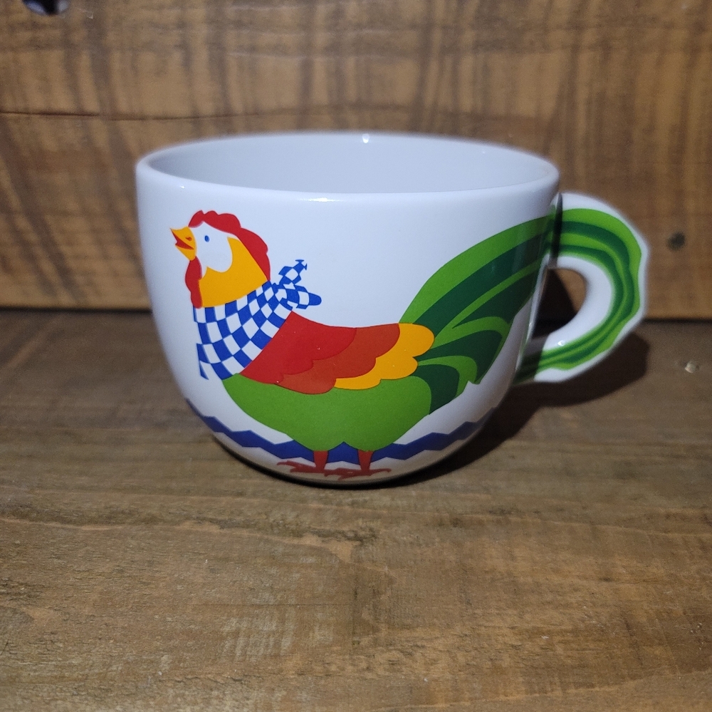 Vintage FTD Rooster mug